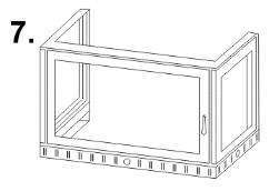 Kamintüren, Kamintür, für offenen Kamin mit Glas / Sichtfenster und